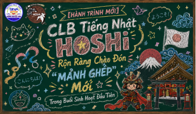 Hành trình mới - CLB Tiếng Nhật Hoshi Rộn Ràng