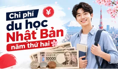 Chi phí du học Nhật Bản năm 2: Tự lập tài chính tuổi 18
