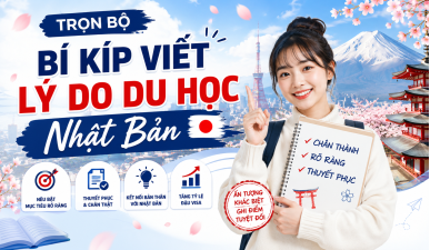 Hướng dẫn cách viết lý do du học Nhật Bản chuẩn nhất 2026