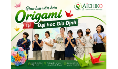  Tổ Chức Giao Lưu Văn Hóa Origami Tại Đại Học Gia Định
