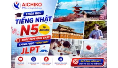 Khóa học tiếng Nhật N5 tại Aichiko