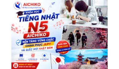 Khóa học tiếng Nhật N5 Aichiko