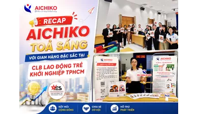 Aichiko toả sáng với gian hàng đặc sắc tại CLB Lao Động Trẻ