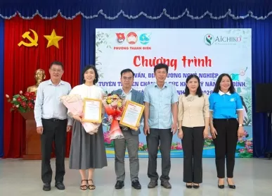 AICHIKO Đồng Hành Cùng Tây Ninh: Trang Bị Kỹ Năng, Mở Lối Tương Lai