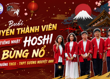 Buổi Tuyển Thành Viên CLB Tiếng Nhật Hoshi
