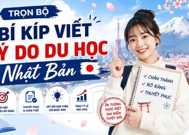 Hướng dẫn cách viết lý do du học Nhật Bản chuẩn nhất 2026