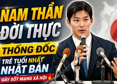Profile "Khủng" Của Vị Thống Đốc Trẻ Nhất Nhật Bản Đang Gây Sốt