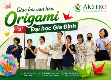  Tổ Chức Giao Lưu Văn Hóa Origami Tại Đại Học Gia Định