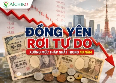 Đồng Yên rơi tự do xuống mức thấp nhất trong 40 năm
