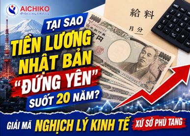 Tiền lương Nhật Bản: Tại sao "đứng yên" suốt 20 năm qua?