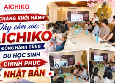 Chặng khởi hành đầy cảm xúc với Aichiko 