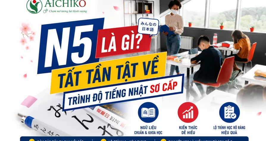 N5 LÀ GÌ? TẤT TẦN TẬT VỀ TRÌNH ĐỘ TIẾNG NHẬT SƠ CẤP