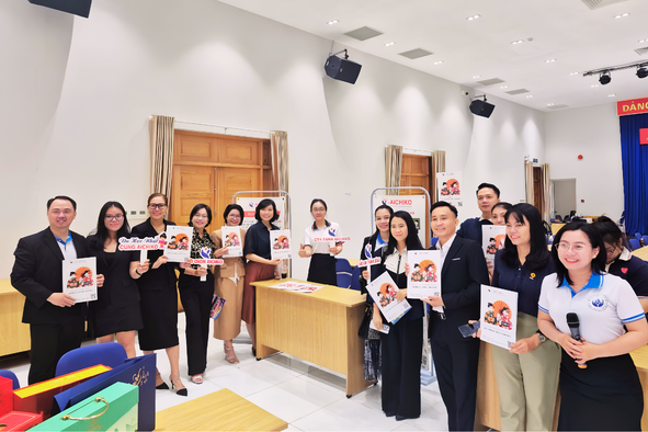 Aichiko toả sáng với gian hàng đặc sắc tại CLB Lao Động Trẻ