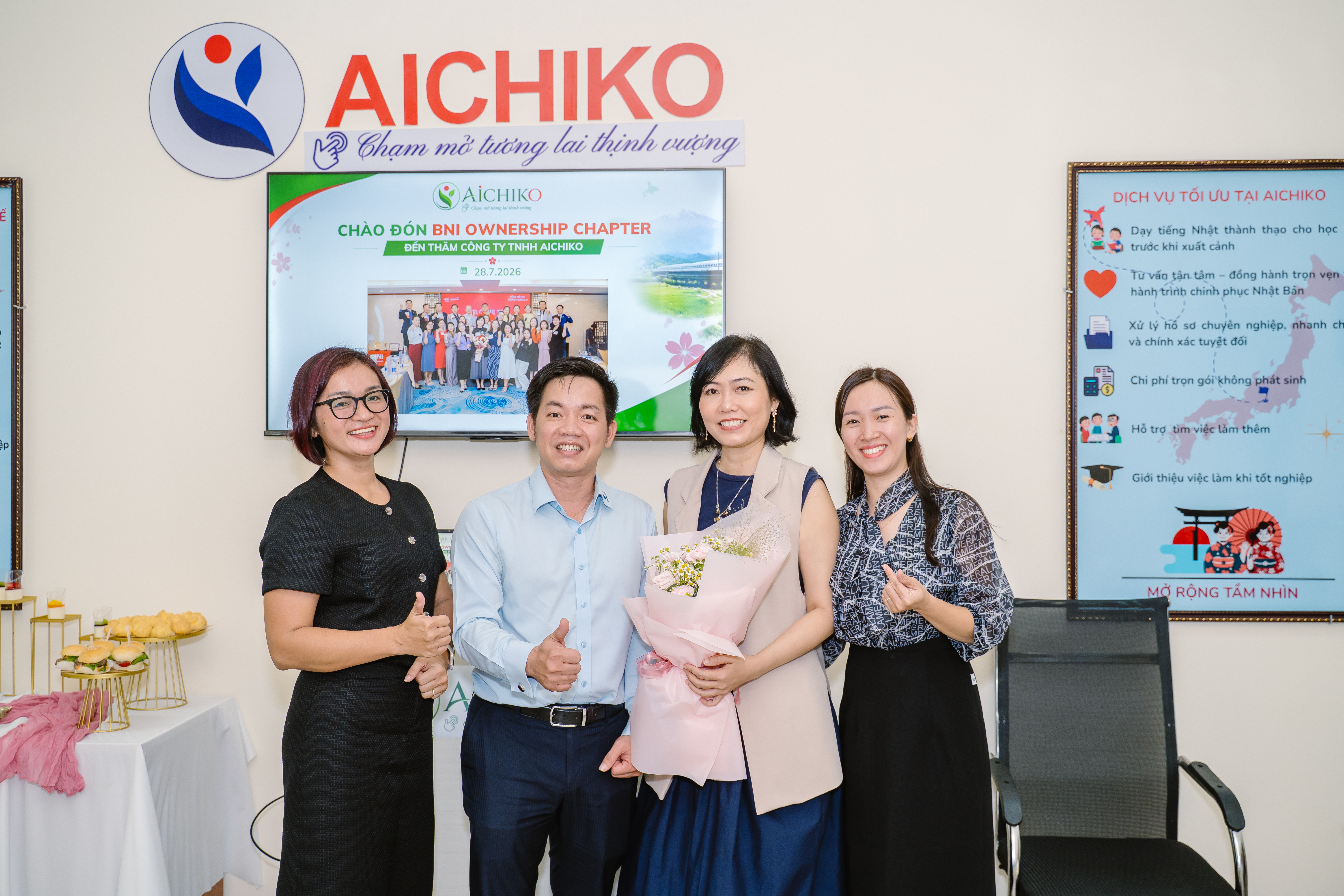AICHIKO Đón Tiếp BNI Ownership Chapter: Kết Nối Doanh Nghiệp & Mở Rộng Hợp Tác Chiến Lược